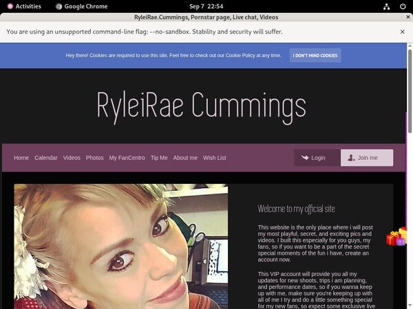 RyleiRae.Cummings Website Password