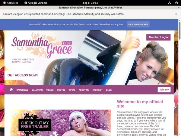 SamanthaGraceLive $1 Trial