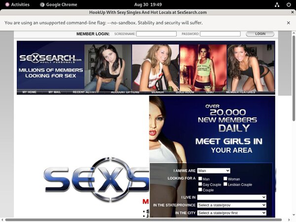 Sexsearch.com Threesome