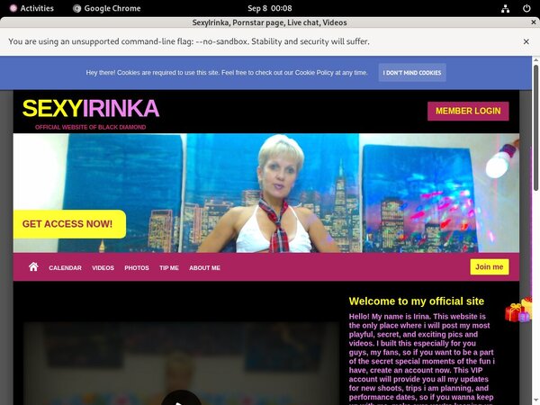 SexyIrinka Free Trial Special