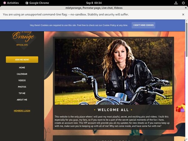 Sign Up For Mistyorange