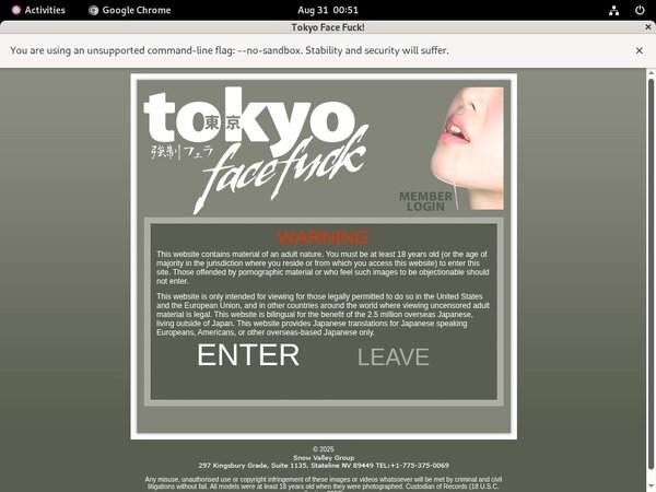 Sign Up For Tokyofacefuck