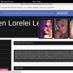 Siren Lorelei Lee Member Sign Up