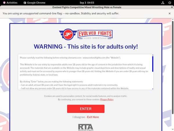 Site Rip Evolved Fights