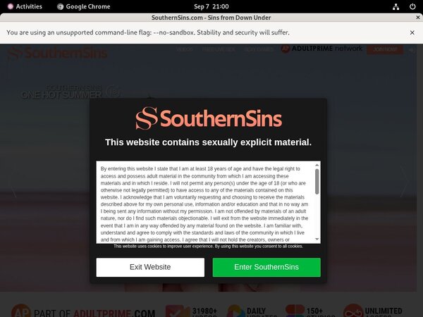 Southernsins Using Paypal