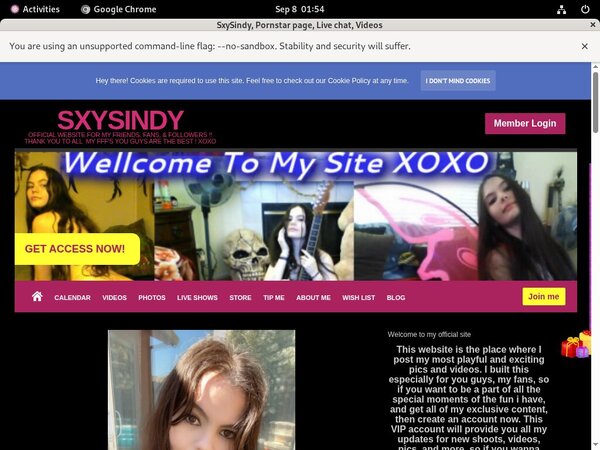 Sxysindyxoxo Account Gratis
