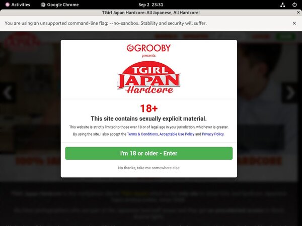 TGirl Japan Hardcore Billing