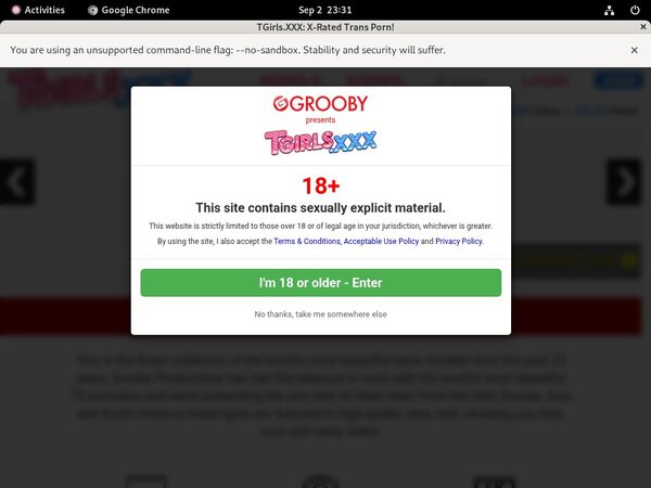 TGirls.XXX Get Password