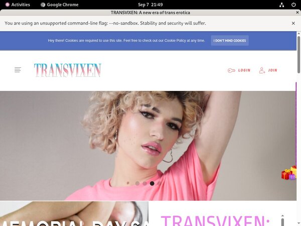 Transvixen.com With Yen