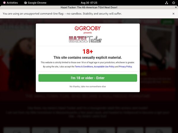 Trial Account Hazel Tucker