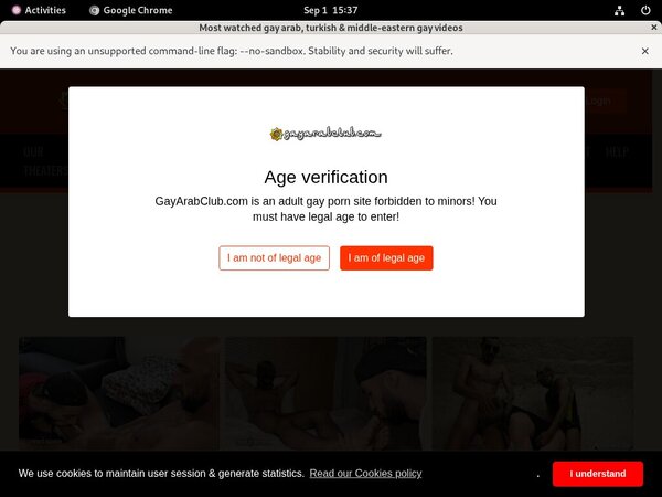 Trial Membership For Gayarabclub.com