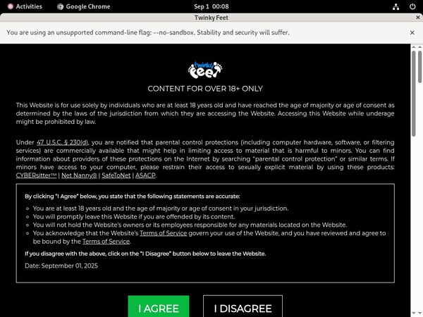 Twinky Feet Xxx Passwords