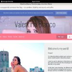 Valentina Bianco Full Website