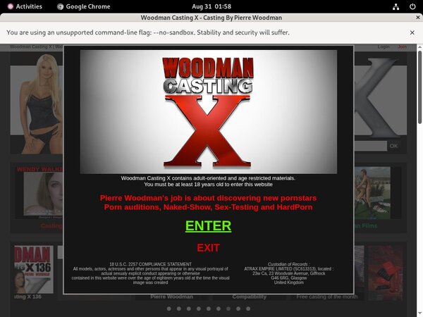 Woodmancastingx Updates