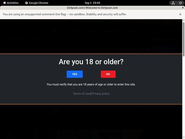 Working Girlycastshop Pass