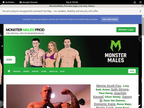 MonsterMales Paysite Discounts