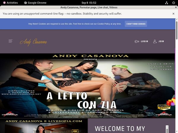 Promo Andy Casanova Free Trial