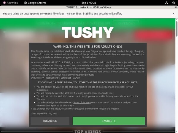 Account For Tushy.com Free