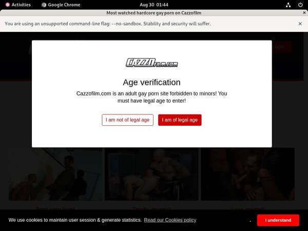 Free Trial On Cazzo