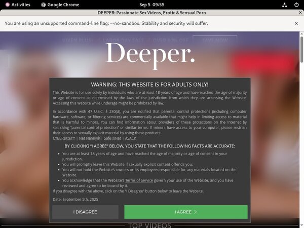 Free Deeper.com Porn