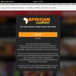 African Lesbians Fetish