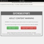 Guysinsweatpants Discount 50% Off