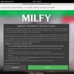 Milfy.com Page